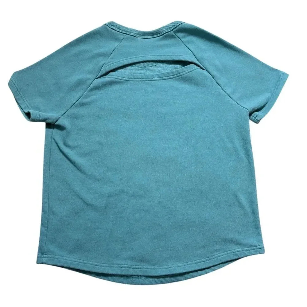 Under Armour Women’s XS Blue Loose Fit Athletic Short Sleeve T‑Shirt - Picture 7 of 8